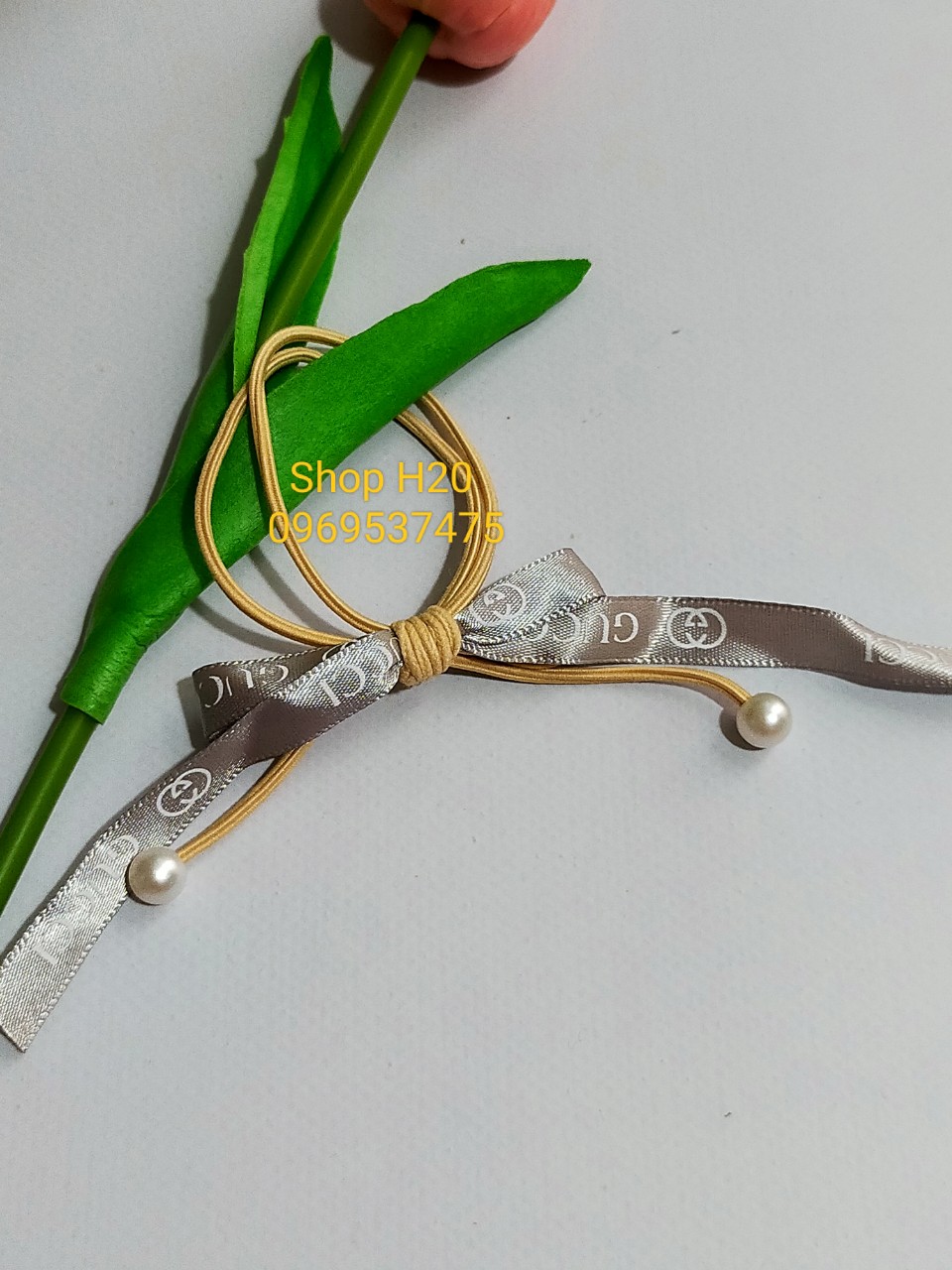 Sỉ 100 Dây Cột Tóc Nơ Dài Phong Cách Hàn Quốc Siêu Dễ Thương