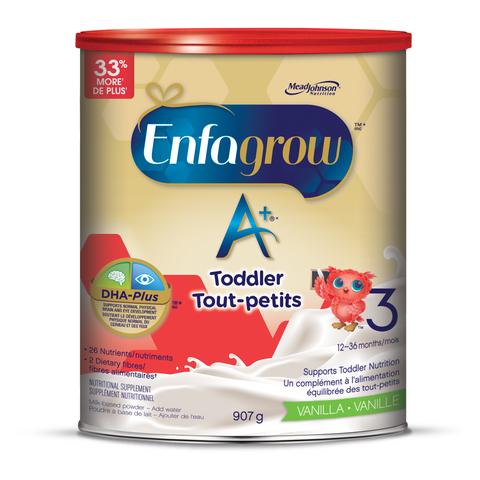 [SIZE LỚN] Sữa bột Enfagrow A+ Canada  Số 3 907gr - Vị Vani