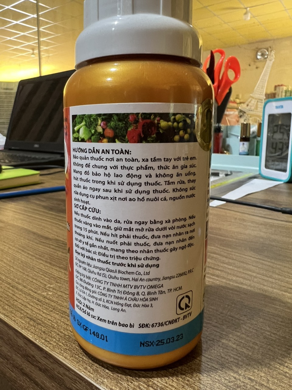 TRÙM SÂU NHỆN APENSUS 500SC (chai240ml)