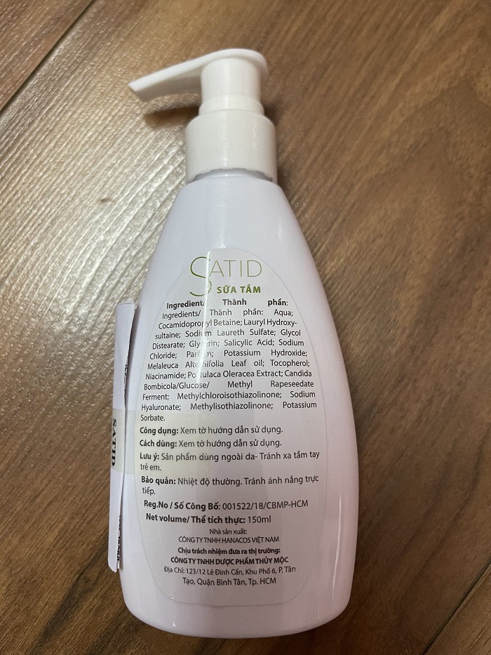 SỮA TẮM SATID 150ML