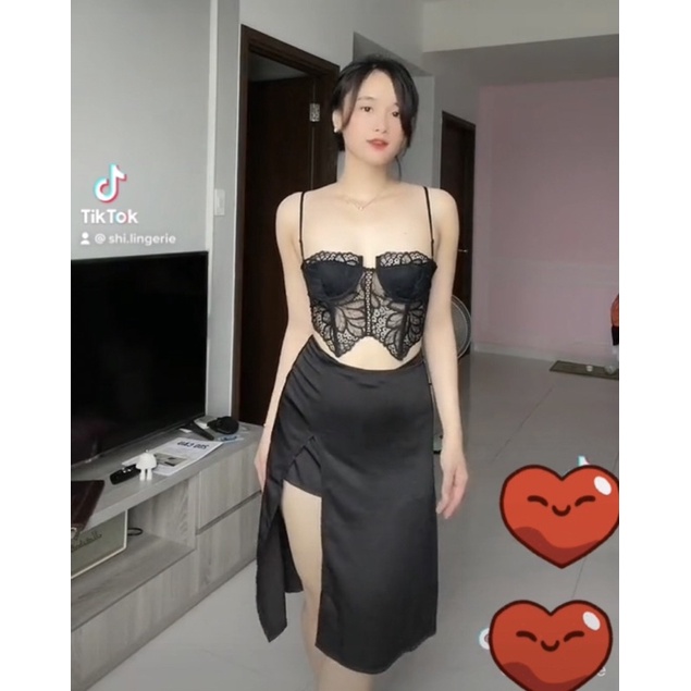 Quần váy xẻ tà [Shi.Lingerie]