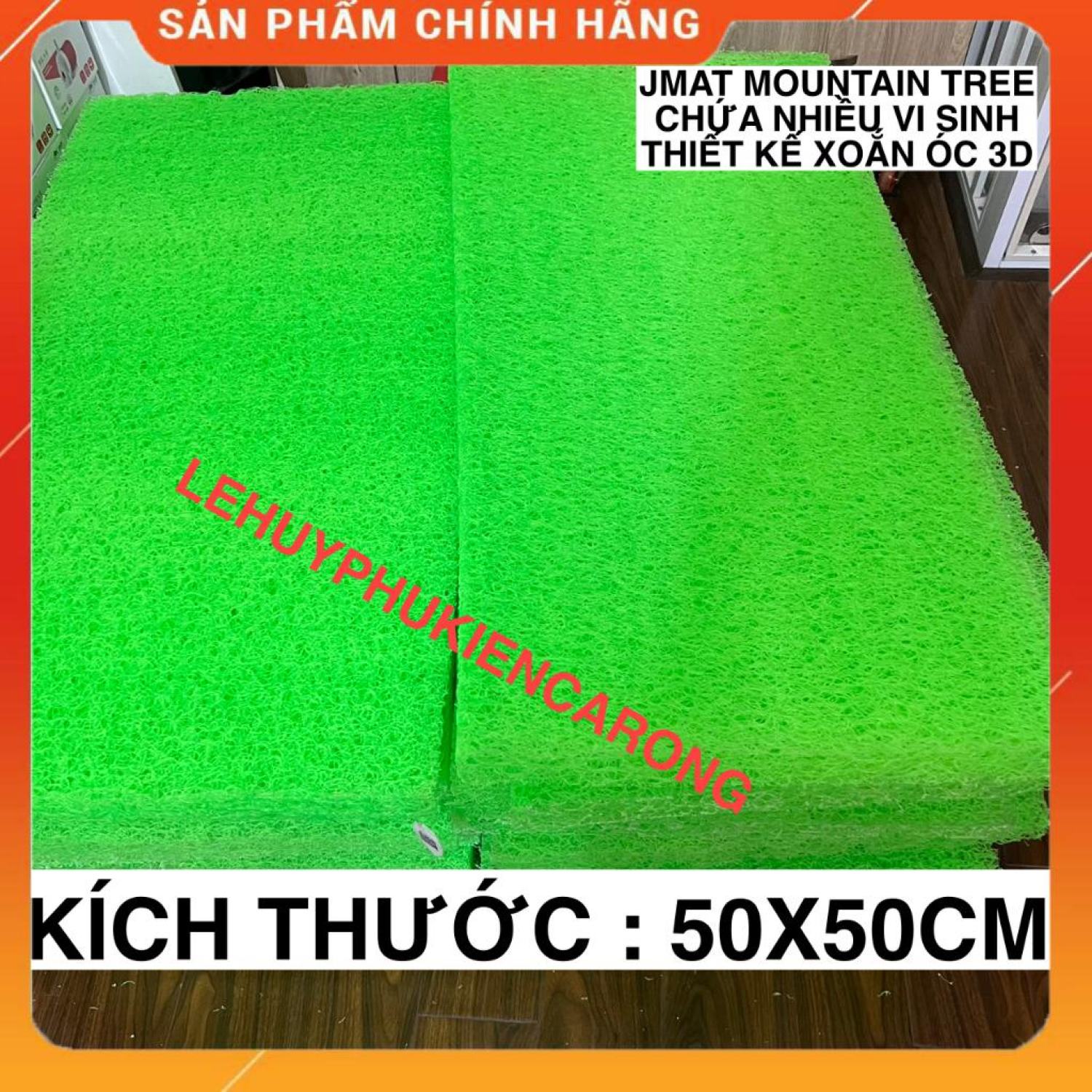 "hoàn tiền đến 10%" jmat mountain tree - bùi nhùi lọc nước hồ cá hình xoắn ốc kích thước 50x50cm
