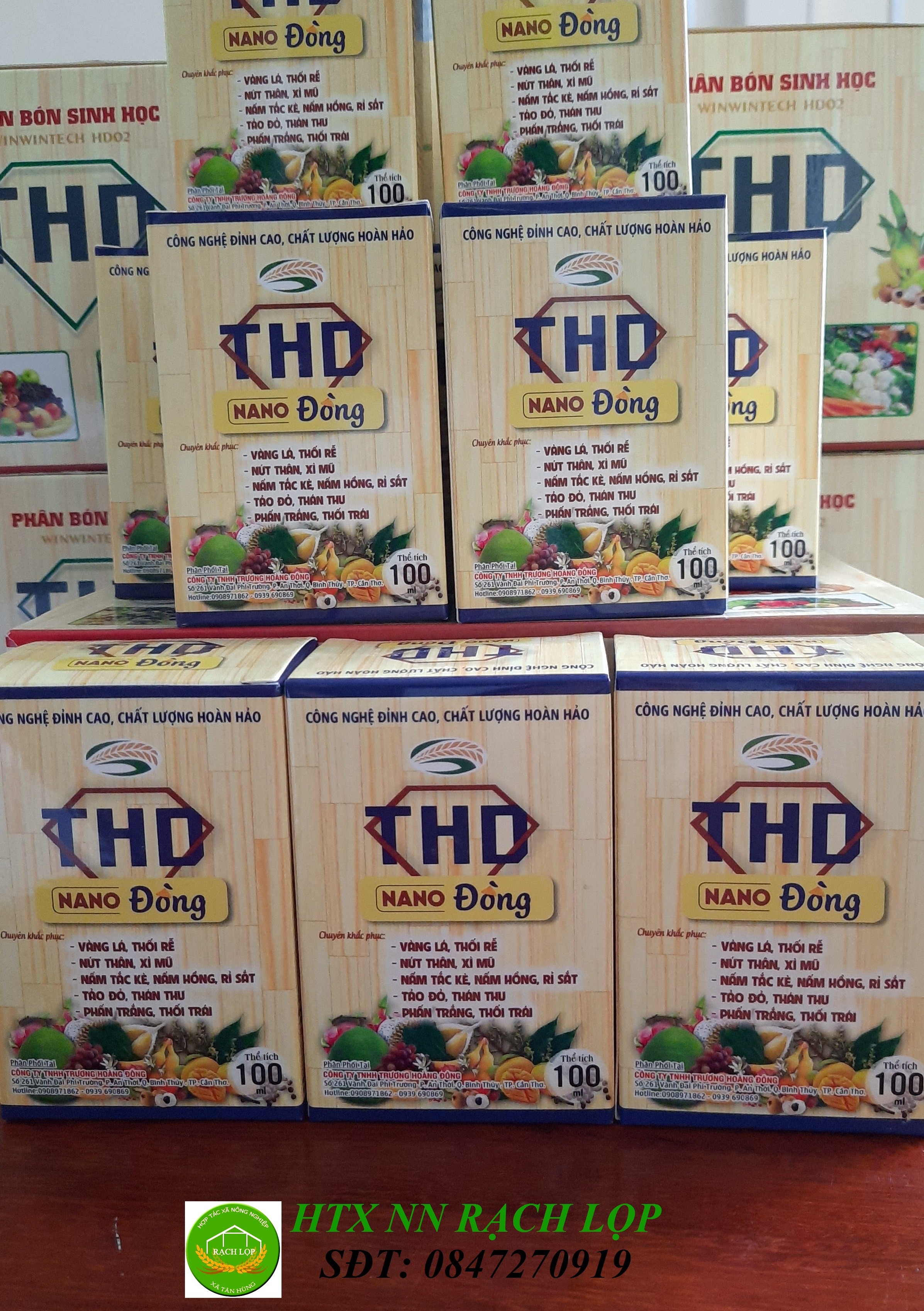 Phân Bón Sinh Học THD - NANO Đồng