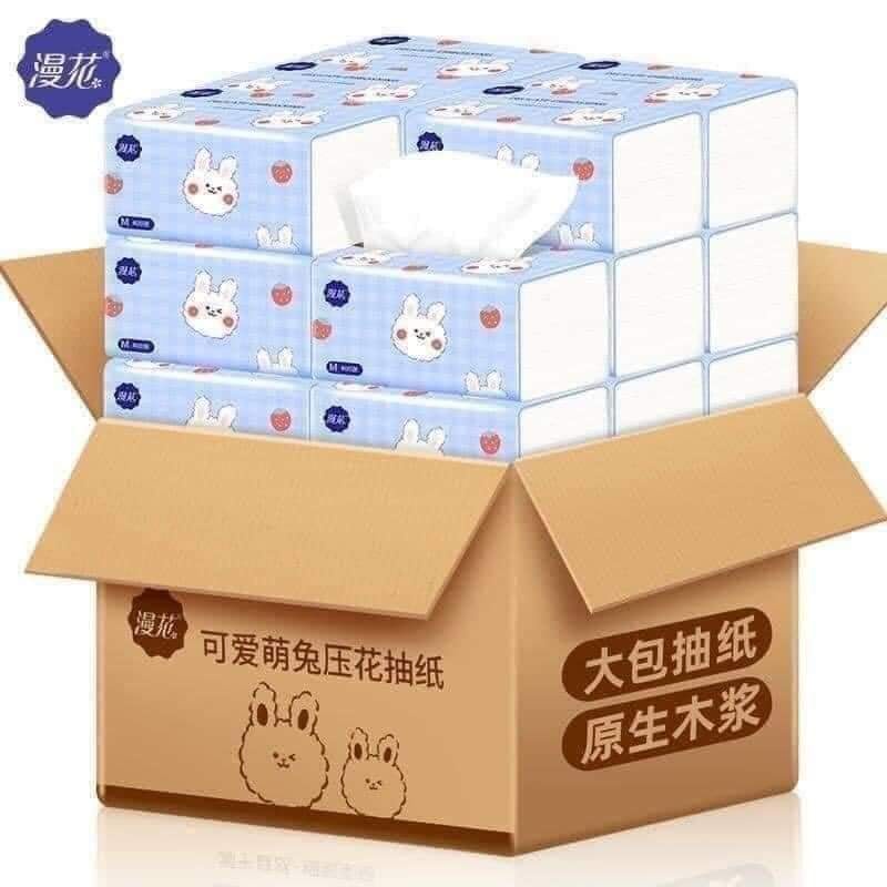 THÙNG 40 GÓI GIẤY ĂN THỎ LOẠI 1