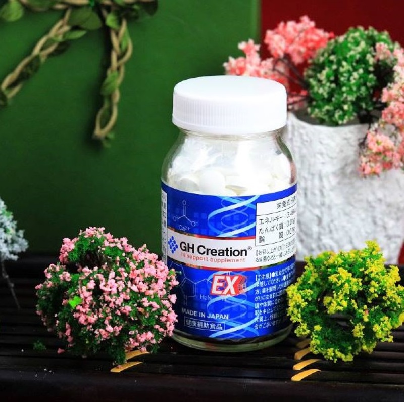 Viên Uống Hỗ Trợ Tăng Chiều Cao GH Creation Nhật Bản hộp 270 Viên - Tăng chiều cao cho nam và nữ- Tăng chiều cao Nhật Bản giá rẻ
