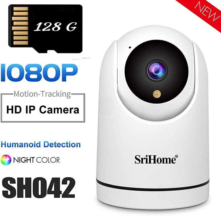 Camera wifi siêu nét Srihome Full HD - đàm thoại 2 chiều SH042