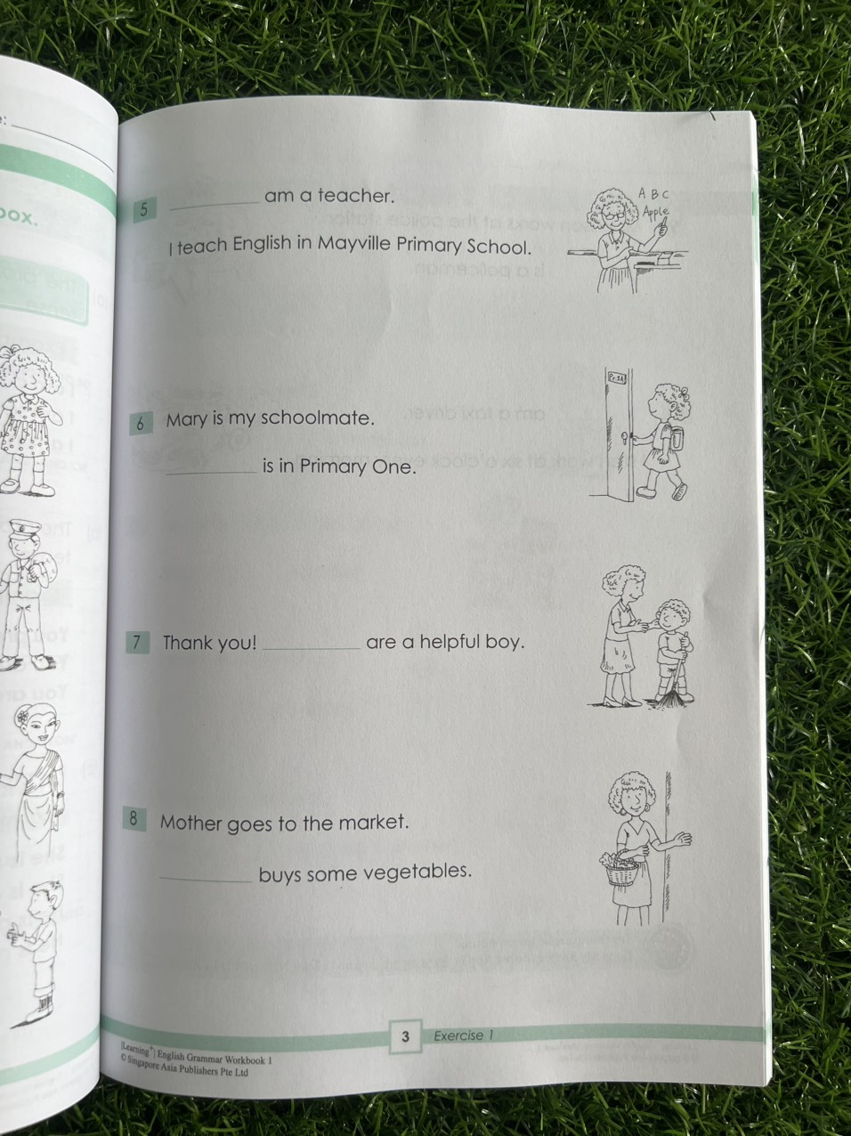 Learning English grammar - Trọn bộ 6 cuốn ( Nhập khẩu)