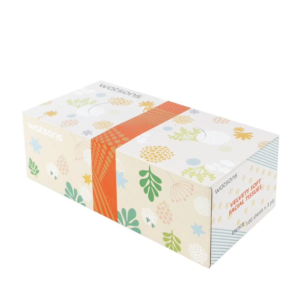 Khăn Giấy Mềm Mịn Watsons 100 Miếng