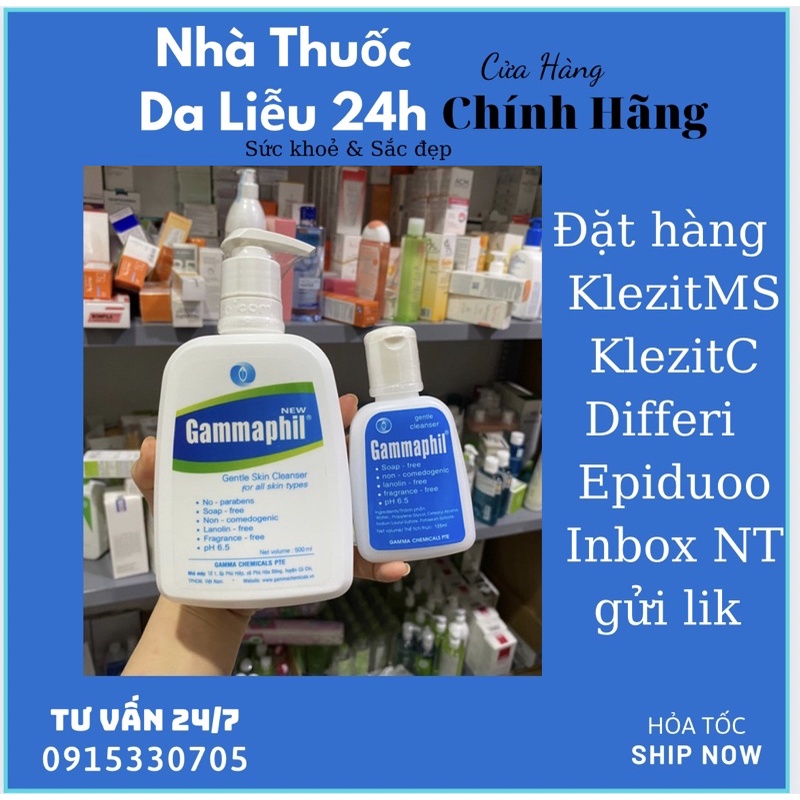 SỮA RỬA MẶT GAMMAPHIL 500ml