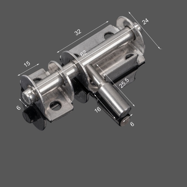 CHỐT CỬA LOẠI NHỎ CÂY GẠT TRÒN 1.5" - 000719