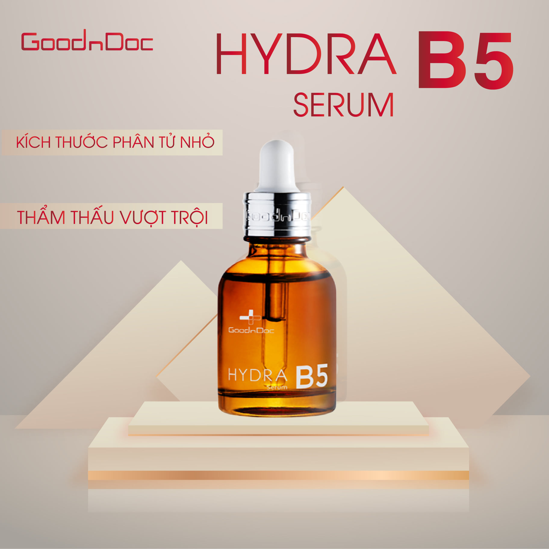 [HÀNG NHẬP KHẨU] Tinh Chất Cấp Ẩm Phục Hồi Da Hydra B5 GoodnDoc