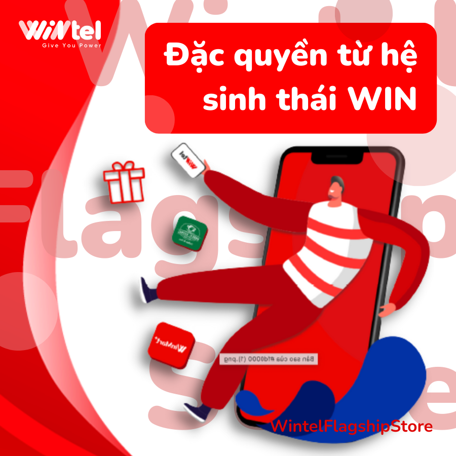 SIM Data Wintel Win55 6 THÁNG TẶNG 1 THÁNG - KHÔNG GIỚI HẠN Data tốc độ cao
