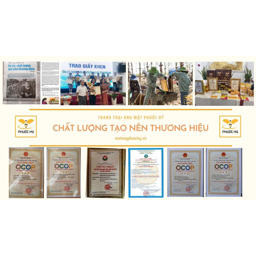 Mật Ong Phước Hỷ- Mật Rừng Tràm 1 lít