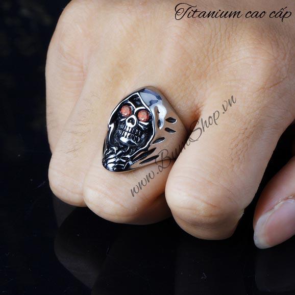 Nhẫn nam đầu lâu