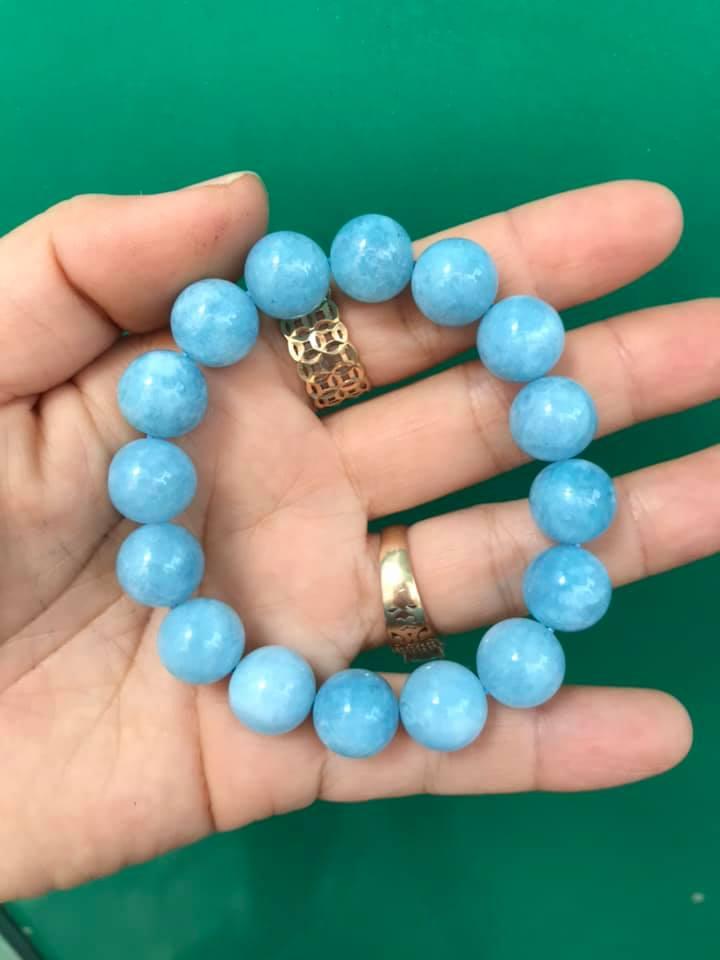 [HCM]VÒNG TAY AQUAMARINE 12LY