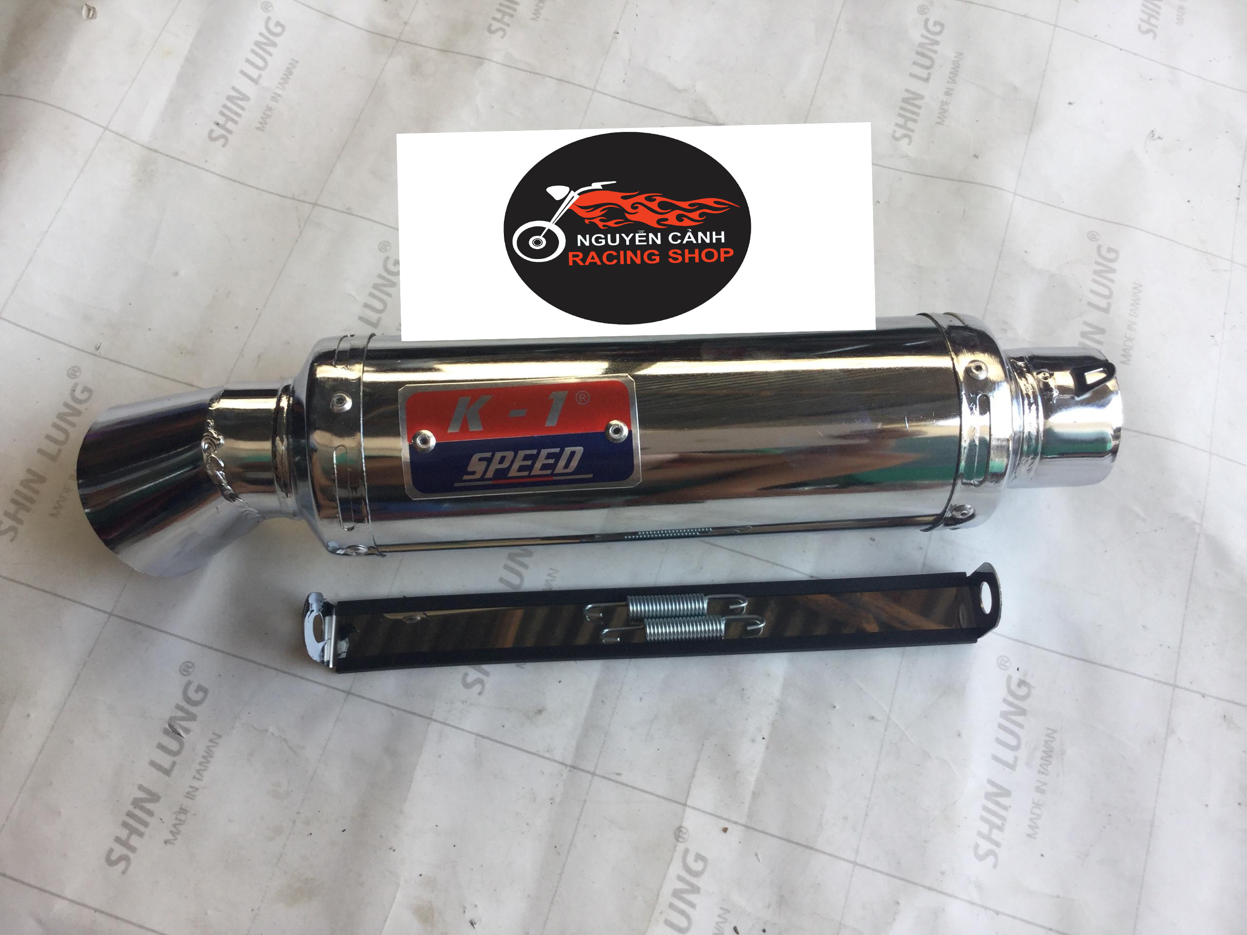 Pô k1 speed full pas treo lò xo - Lon ko cổ