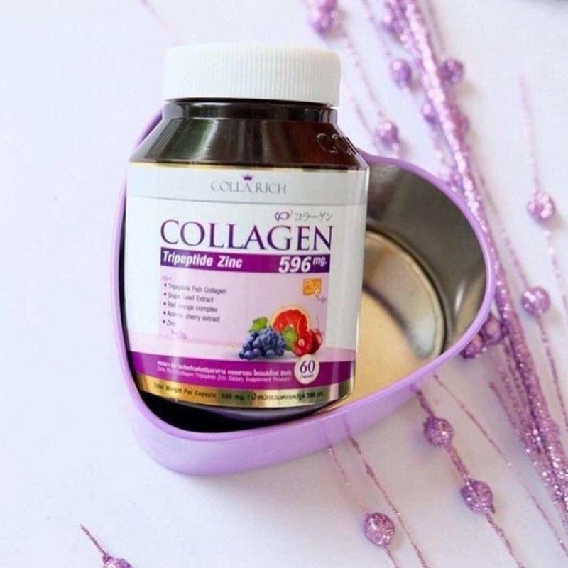 [HCM]Viên uống Collagen Colla Rich Trẻ Hóa Da