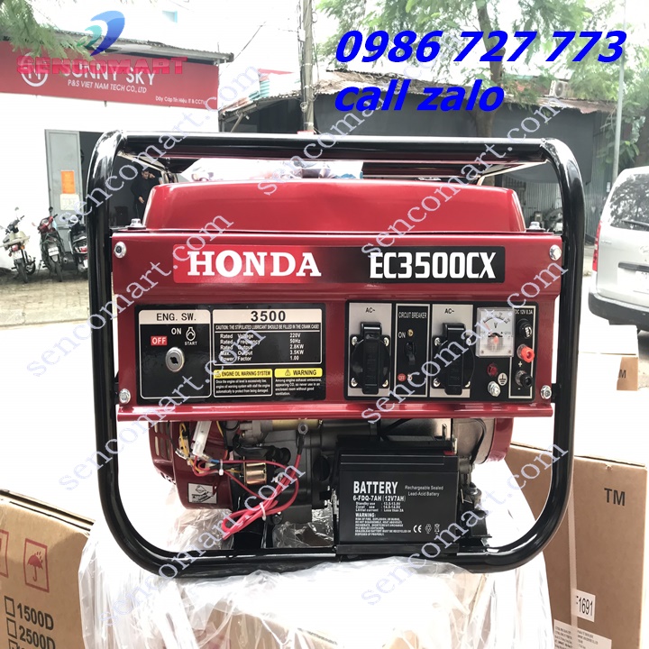 Máy Phát Điện Chạy Xăng Honda EC3500CX
