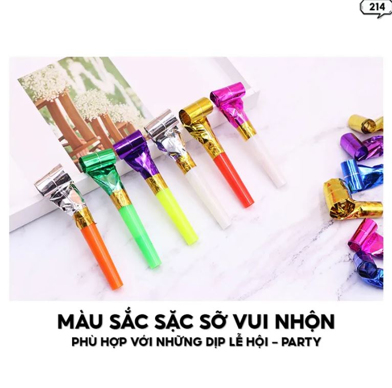 Kèn Còi Thổi Chúc Mừng Sinh Nhật Cho Bé GIÁ SỈ