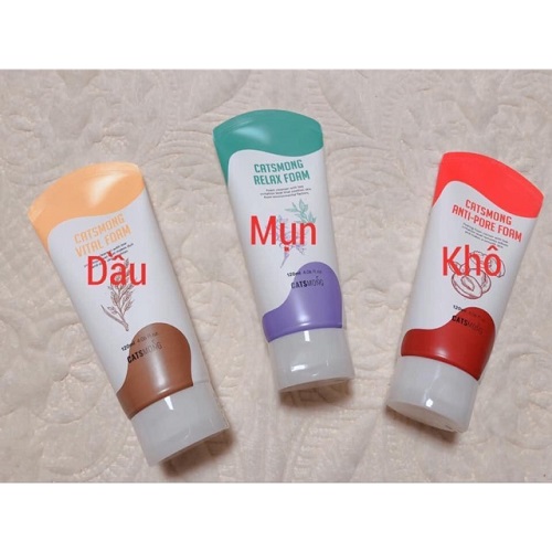 SỮA RỬA MẶT HÀN QUỐC CATSMONG 120ml
