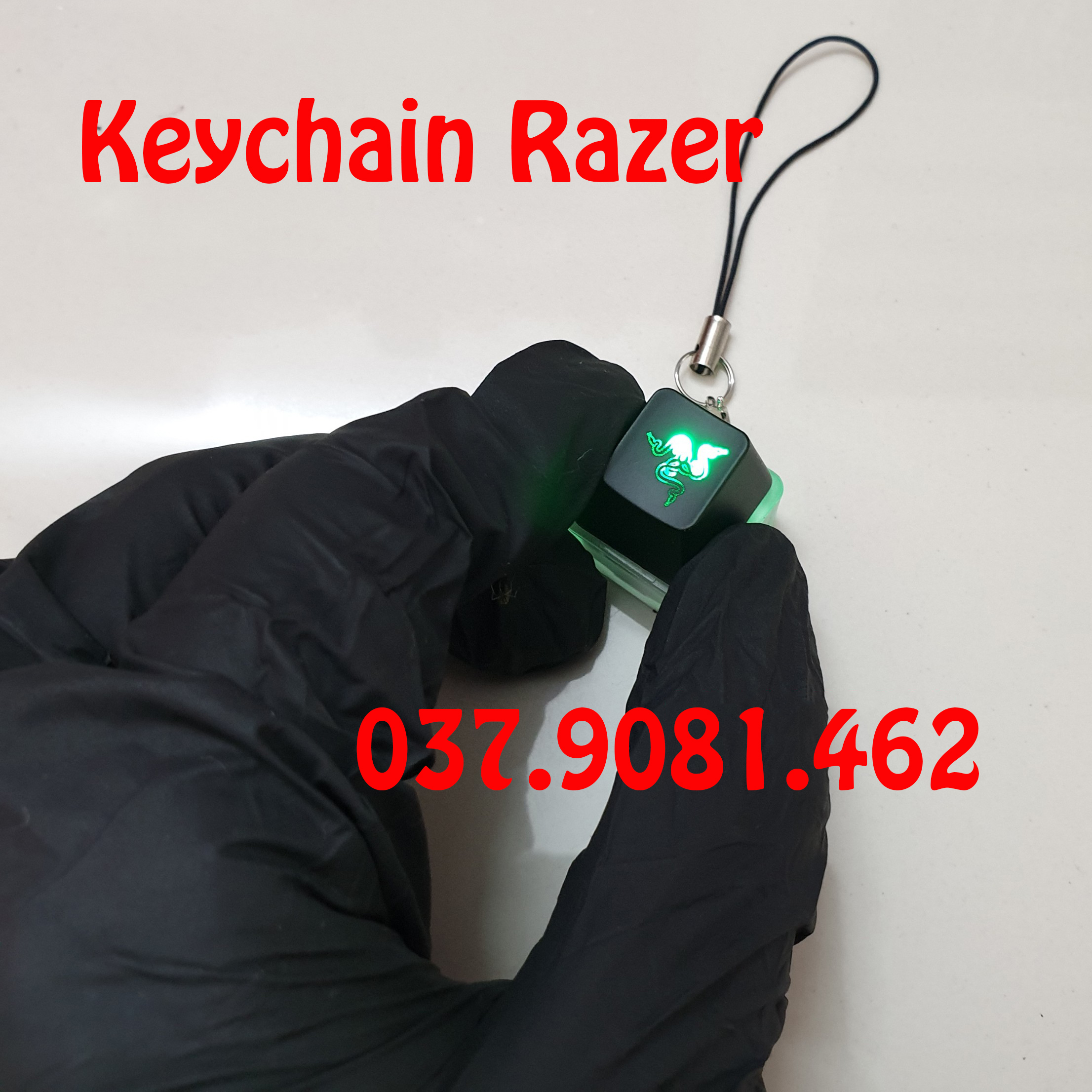 Phụ kiện móc khóa Razer Keychain