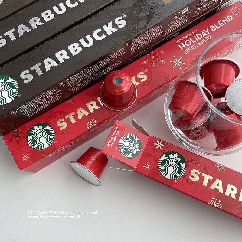 [Starbucks][Sẵn 10 vị ] Viên nén cà phê Starbucks Nespresso illy