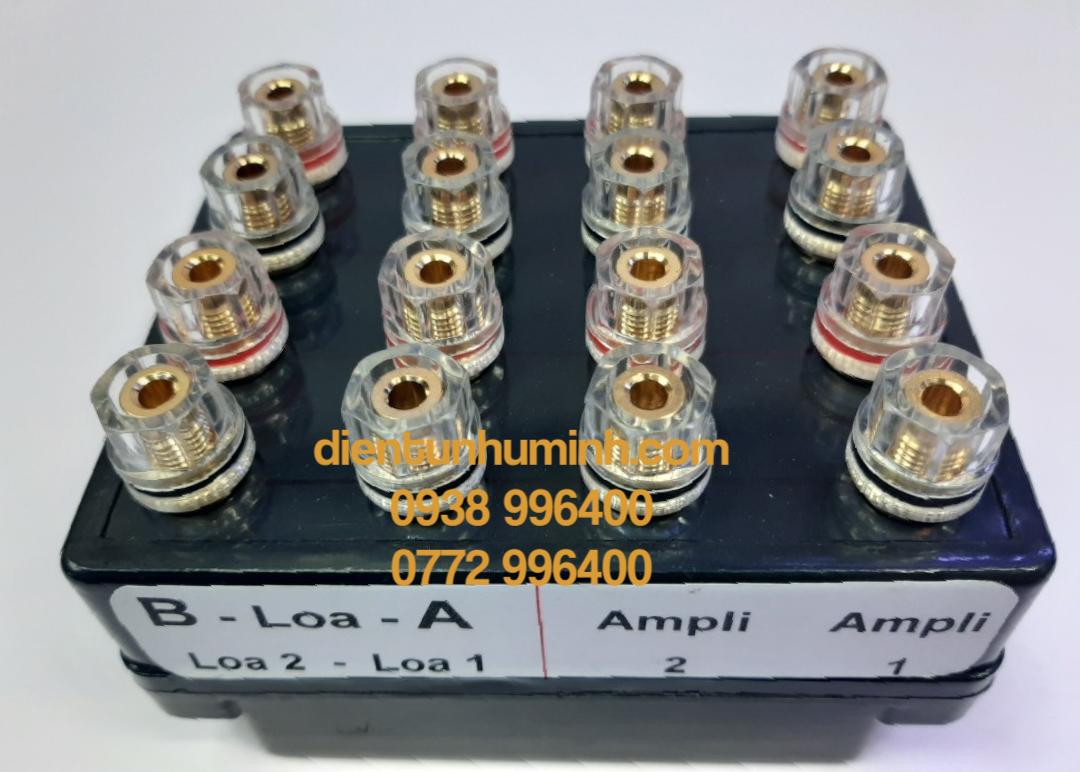[HCM]BỘ CHUYỂN CẦU LOA / AMPLY 2 KÊNH