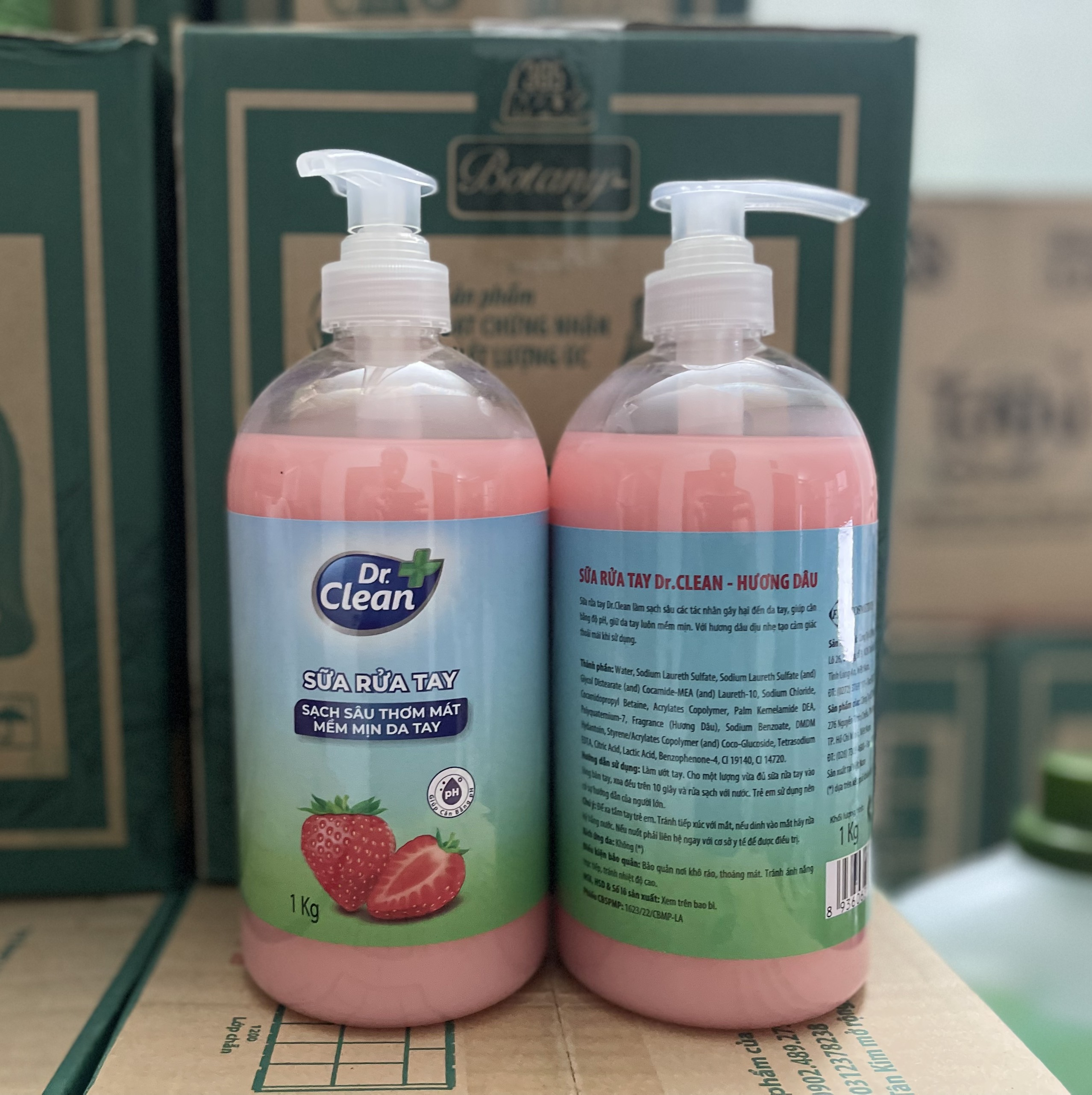Nước rửa tay Dr Clean - Nước rửa tay sát khuẩn