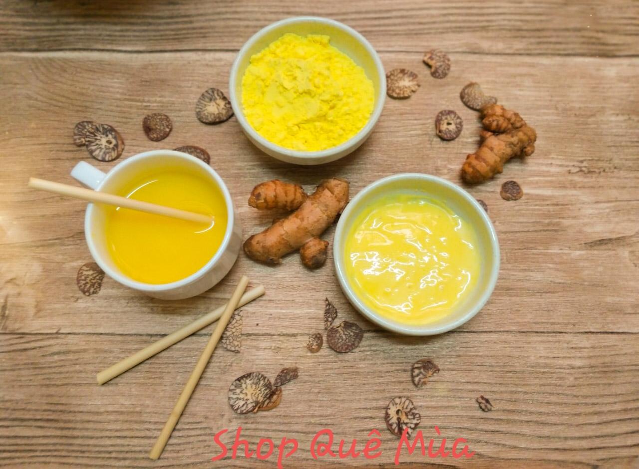 [HCM]Tinh bột nghệ nguyên chất nhà làm - 200gram