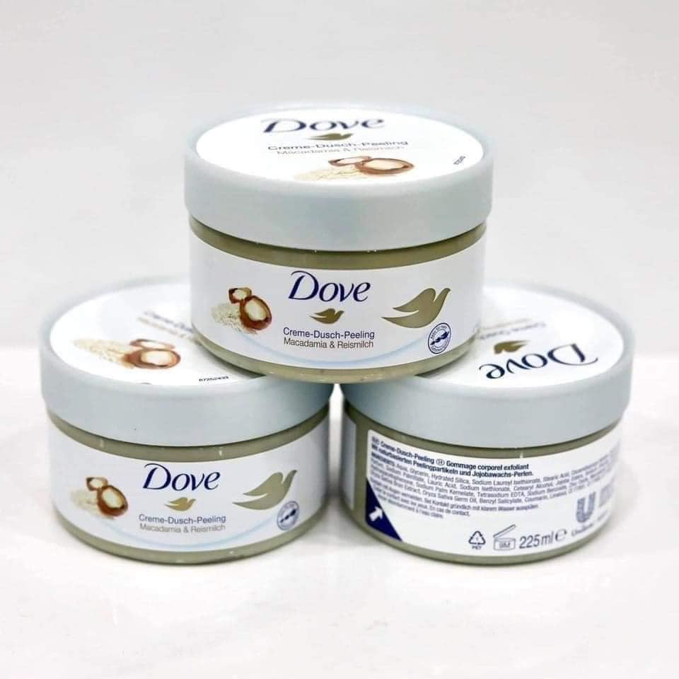 Tẩy da chết Body DOVE ĐỨC - 225ml