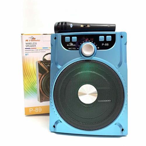 LOA BLUETOOTH P88 TẶNG MIC CÓ DÂY