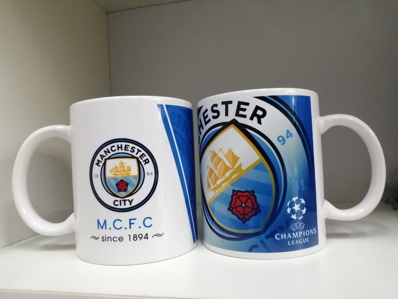 Cốc sứ Manchester city
