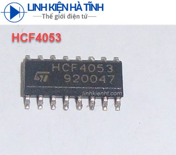 5 con ic logic hcf4053 hcf4053m hef4053 sop-16 mới chính hãng