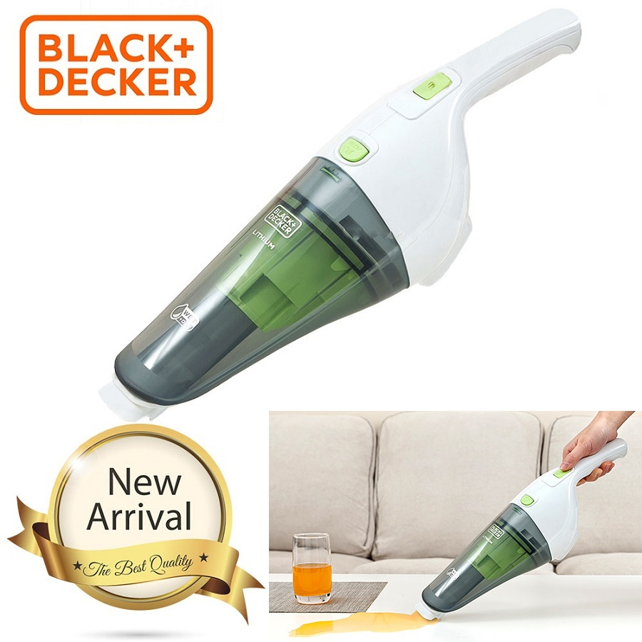 [HCM]Máy Hút Bụi Ướt Khô Black&Decker Dùng Pin WD7201G