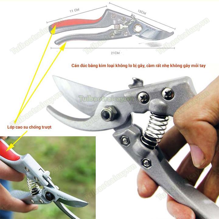 Kéo cắt cành SADA 210 Nhật Bản - Loại 1