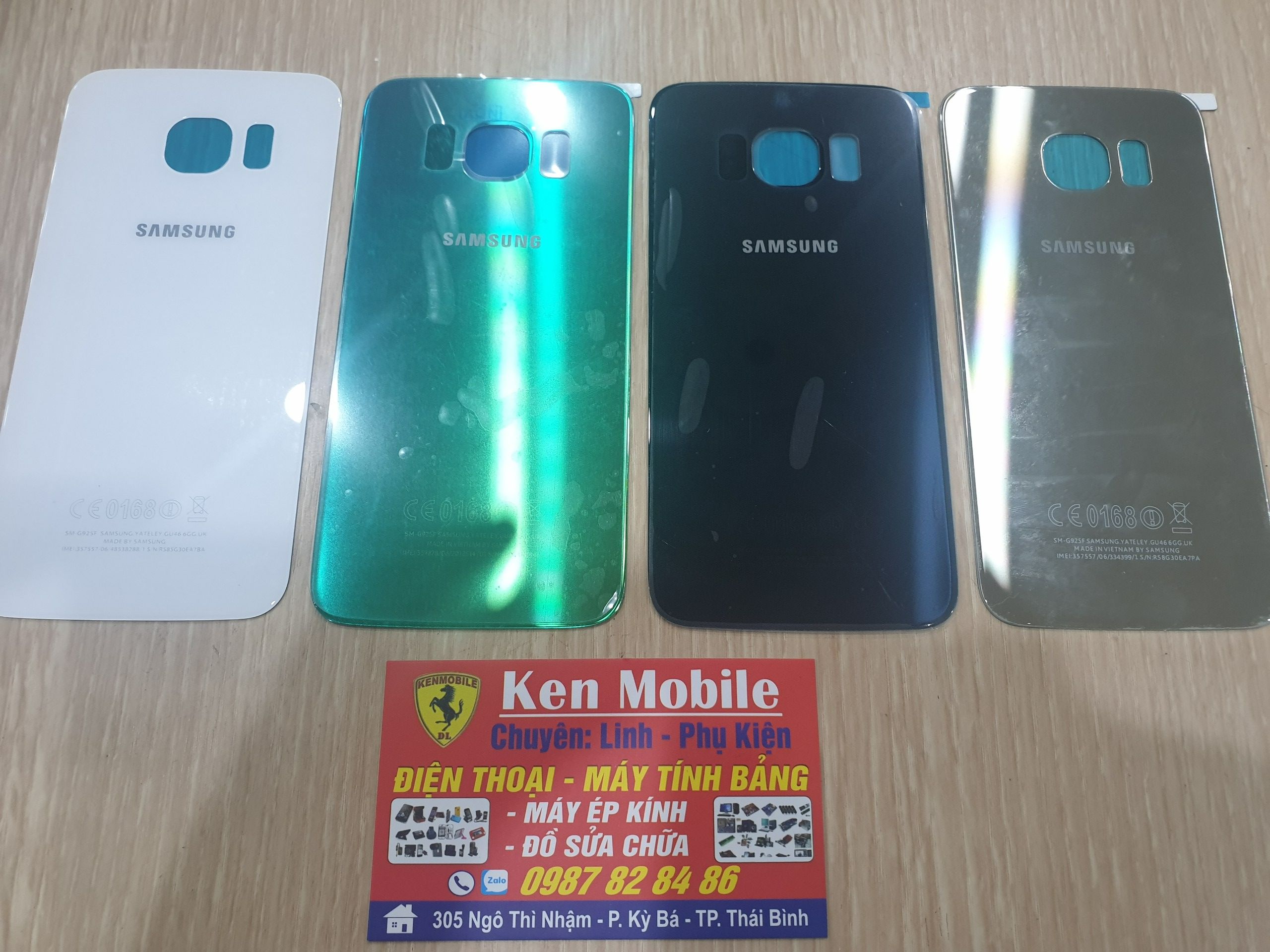 Nắp lưng ráp máy samsung s6 edge / g925 / s6e