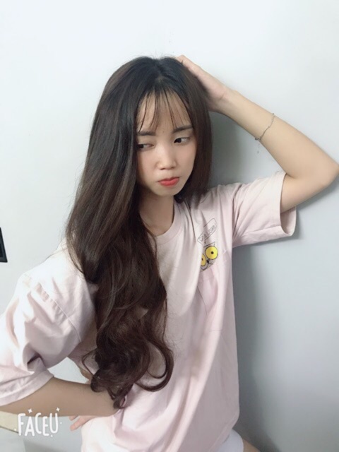 Tóc kẹp nửa đầu gợn sóng cao cấp❤️ ảnh