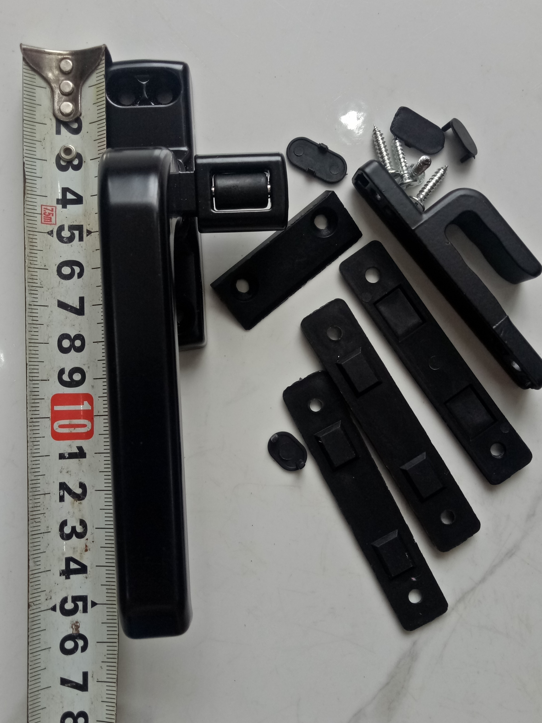 Tay cài cửa nhôm cho cửa sổ mở quay mở hất.Tay Gạt Cửa Sổ Hệ Nhôm Việt Pháp - Loại 1 to dày