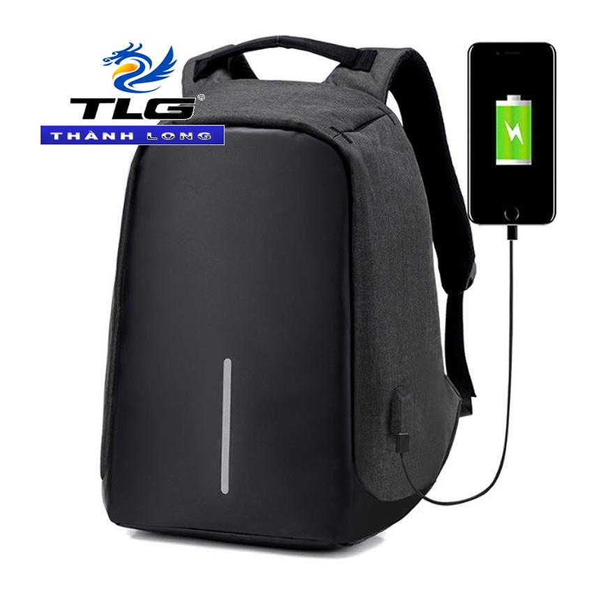 Balo đa năng chống trộm, chống nước laptop kèm cổng sạc USB Đồ Da Thành Long TLG 208200