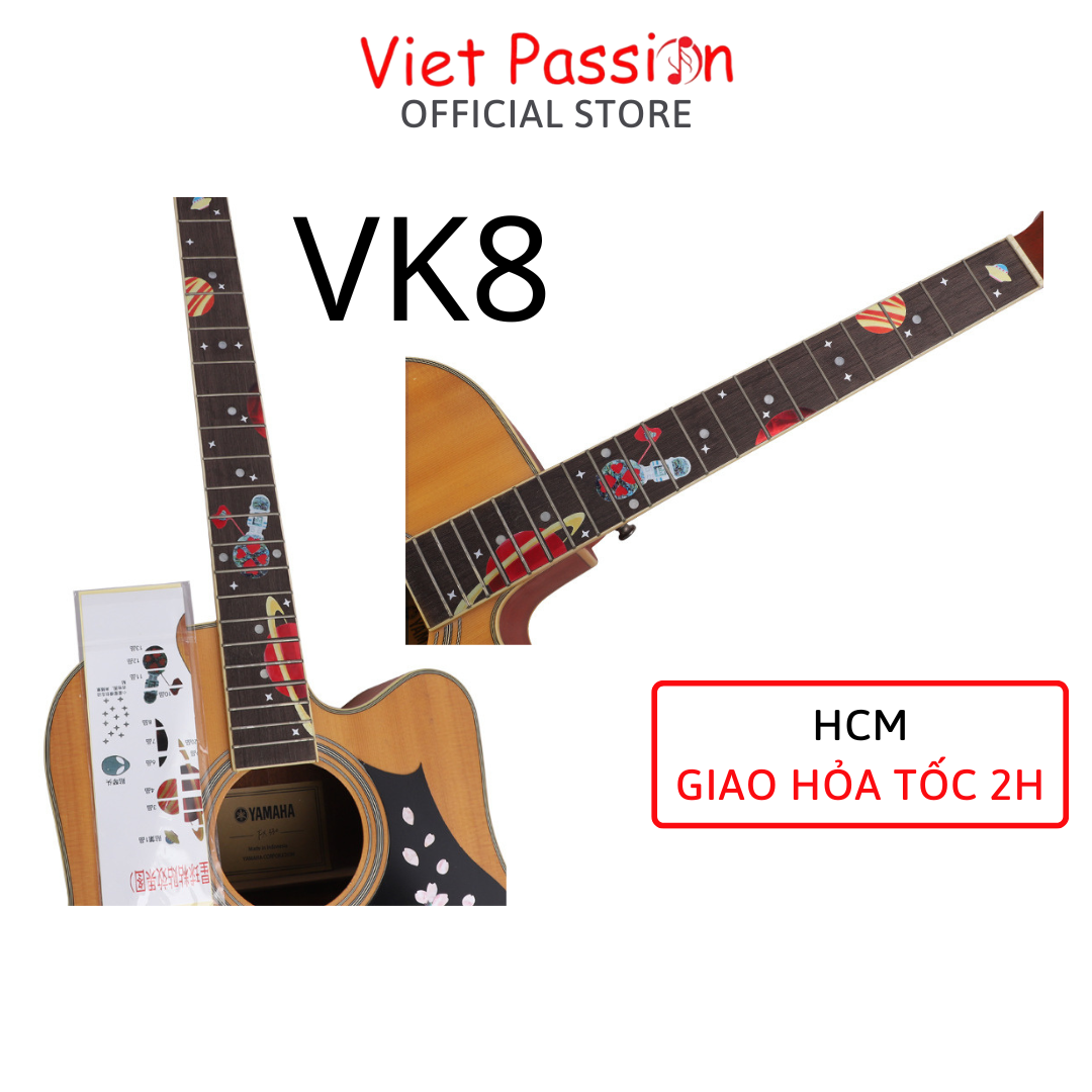 Sticker Miếng dán trang trí cần đàn guitar nhiều mẫu lựa chọn Viet Passion HCM