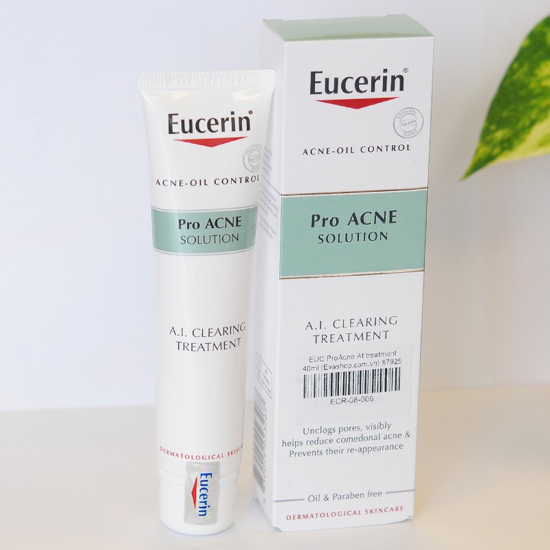 Eucerin tinh chất giảm mụn proacne a.i clearing treatment 40ml
