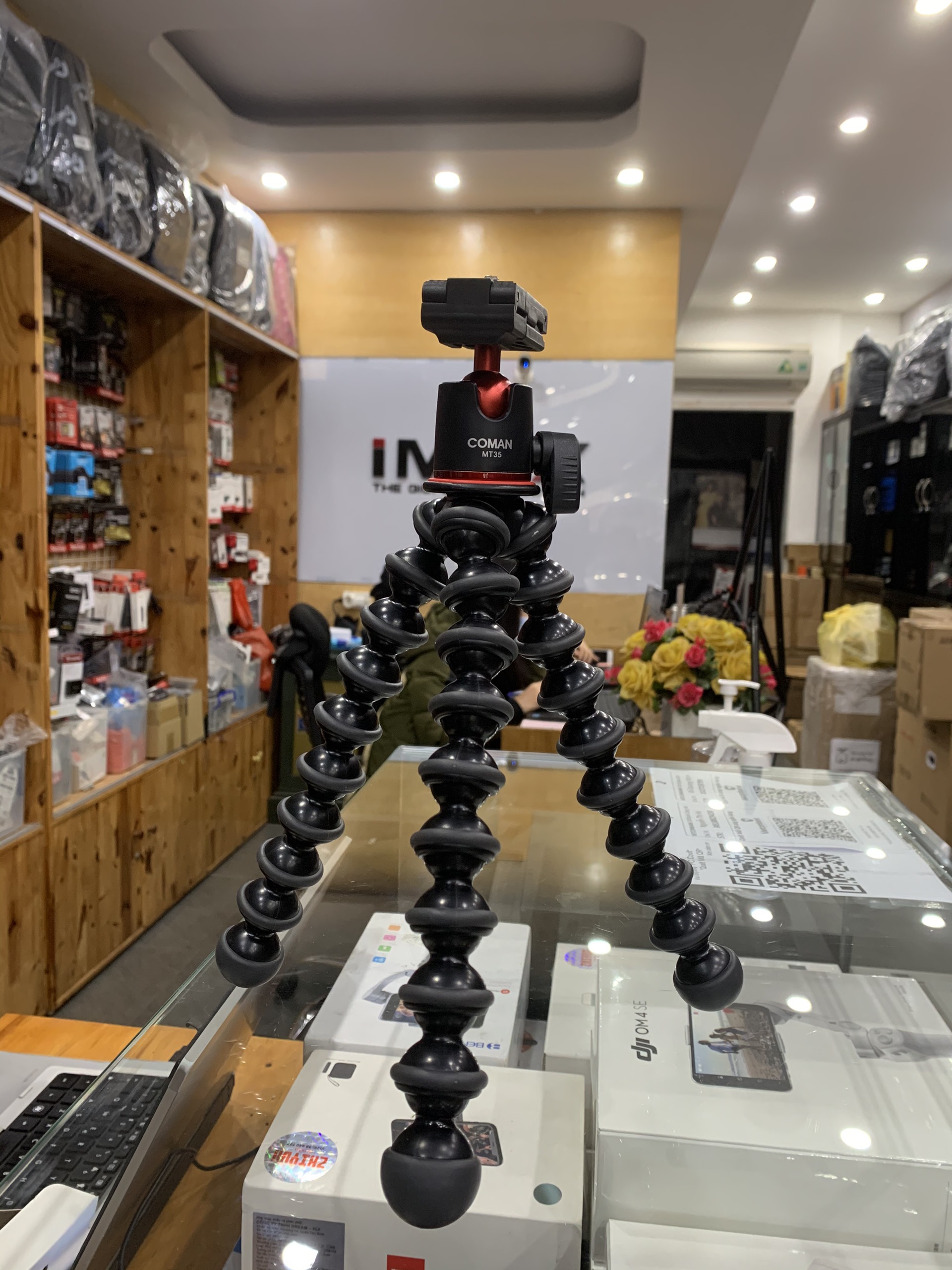 Chân xoắn Joby Gorillapod 3K + Ball Coman (Chính hãng)