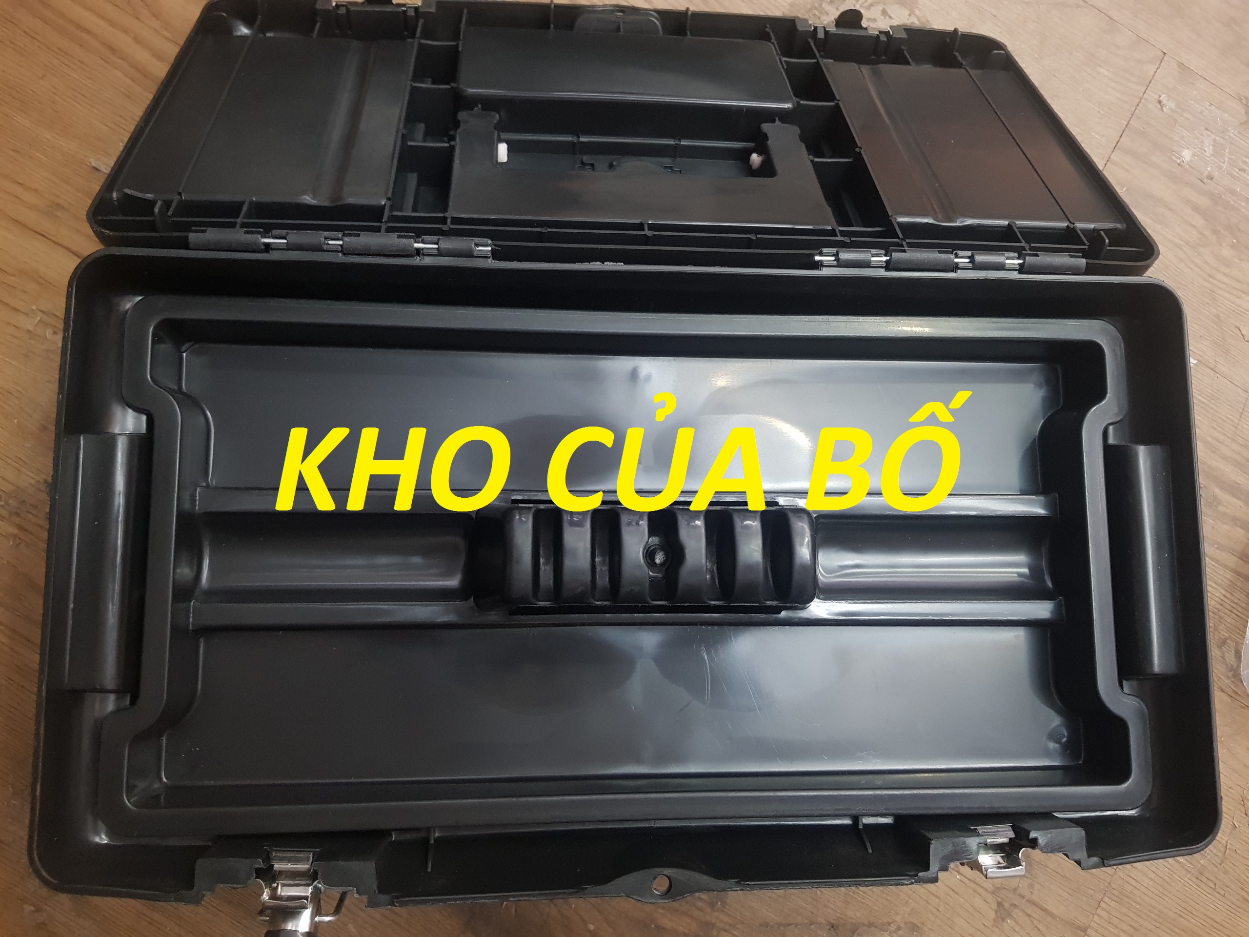 Thùng đồ nghề 16in - (41 x 22 x 19cm) CFCooper (màu đen) TB16-Đ