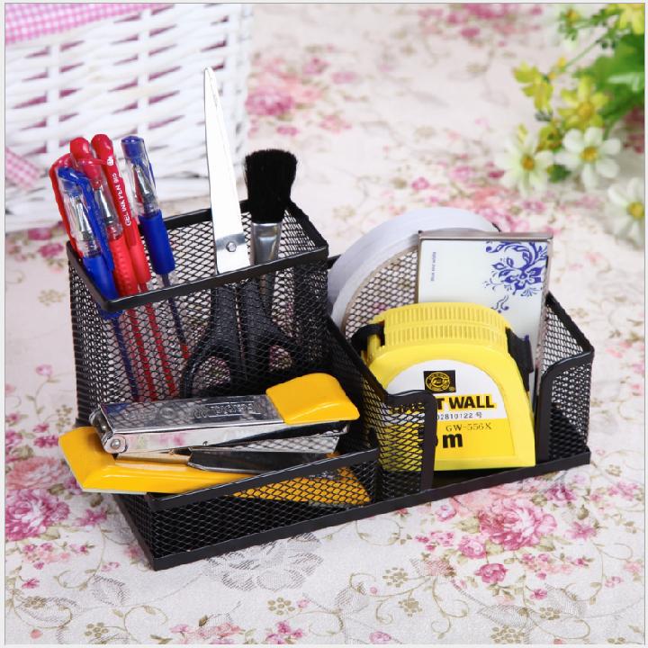 Hộp đựng bút để bàn kim loại đa năng - DMA store