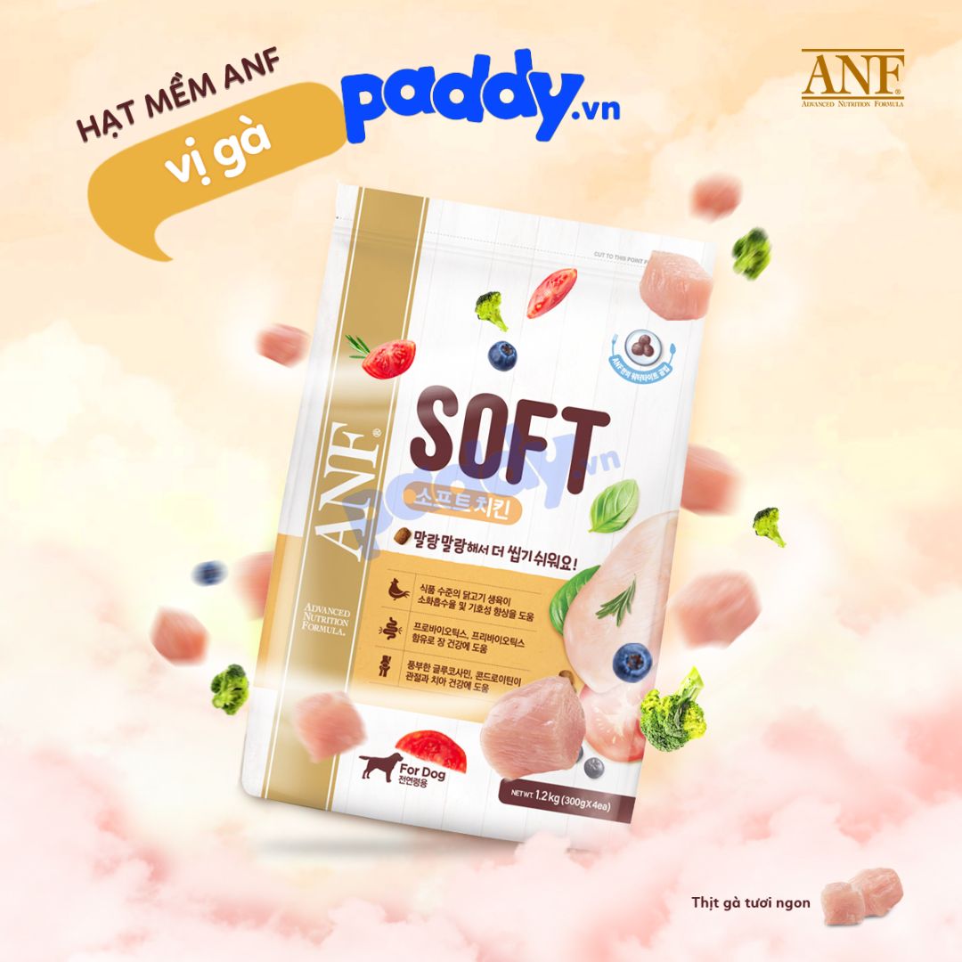 Thức Ăn Hạt Mềm Chó ANF Soft (Hàn Quốc)