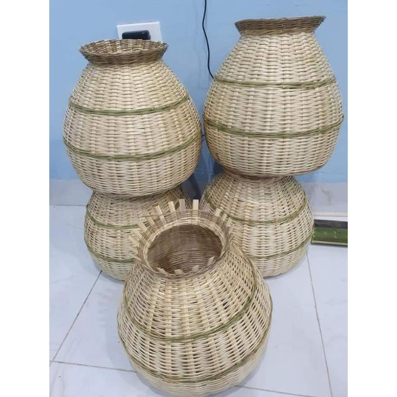 [ HẠ GIÁ ]Giỏ cua giỏ cá trang trí decor size 16cm