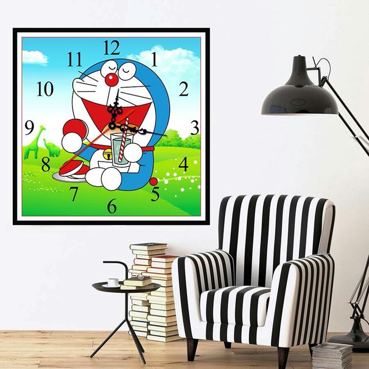 [HCM]Tranh đính đá Doremon VS224 - tự đính