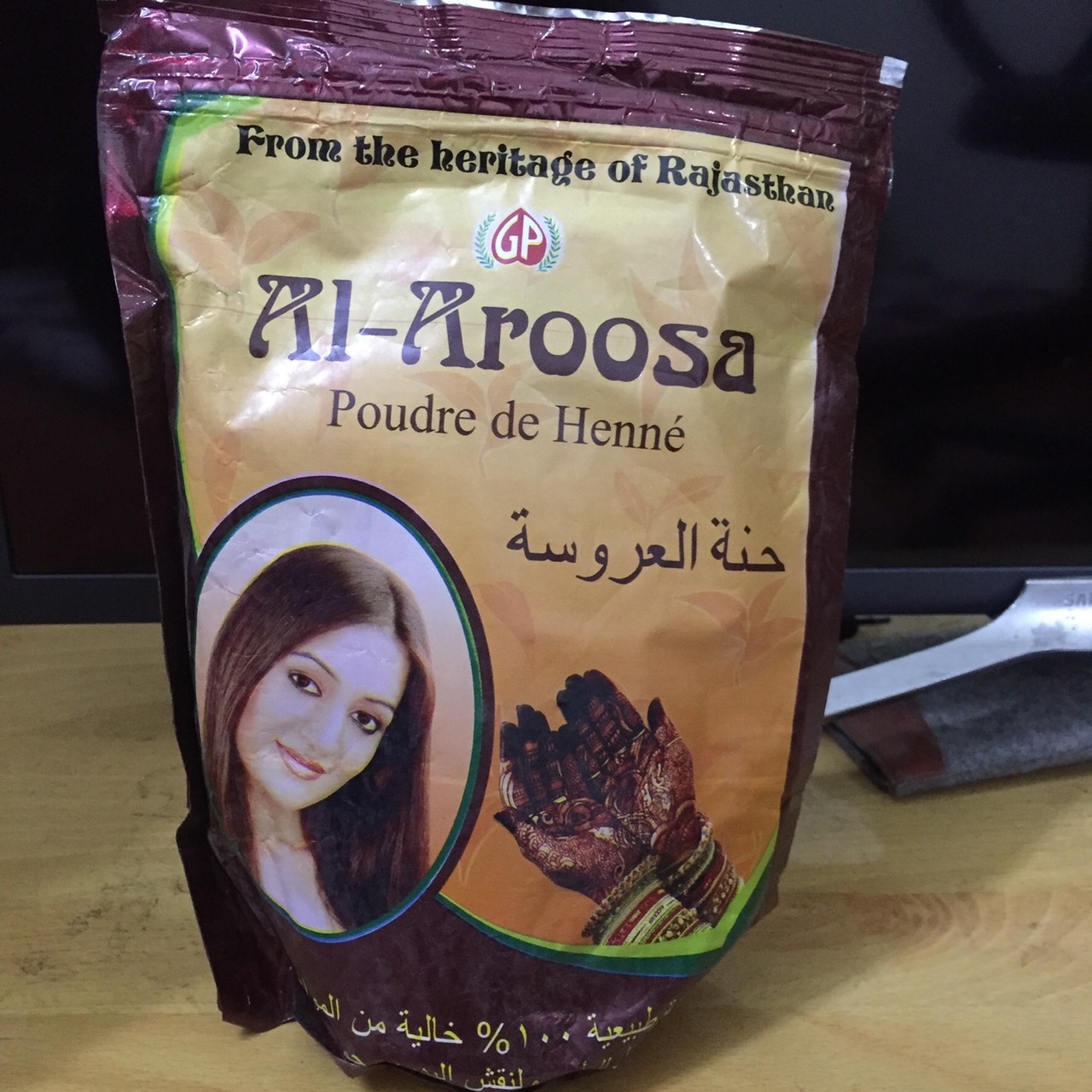 Bột lá henna Ấn Độ 500g