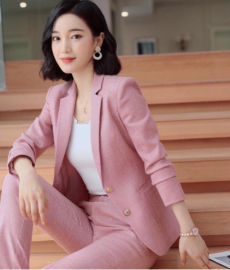 Bộ vest Nữ Kèm Thời Trang Công Sở (kèm áo Thun bên trong)