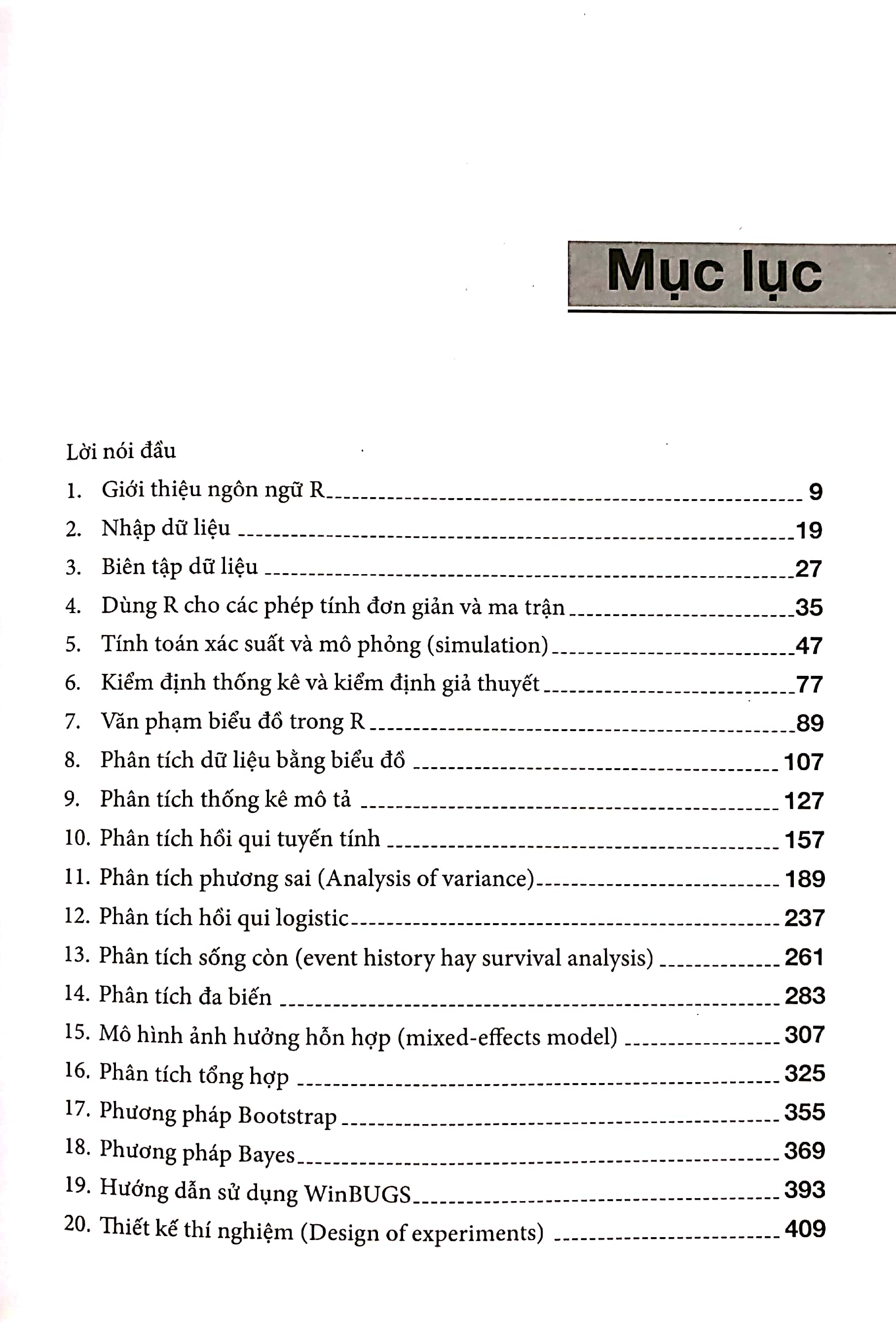 Hodico - sách Phân Tích Dữ Liệu Với R